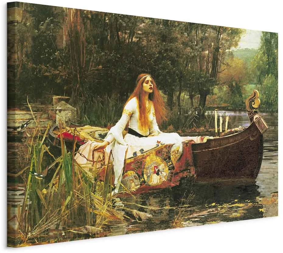 Paveikslas John William Waterhouse - Šaloto dama