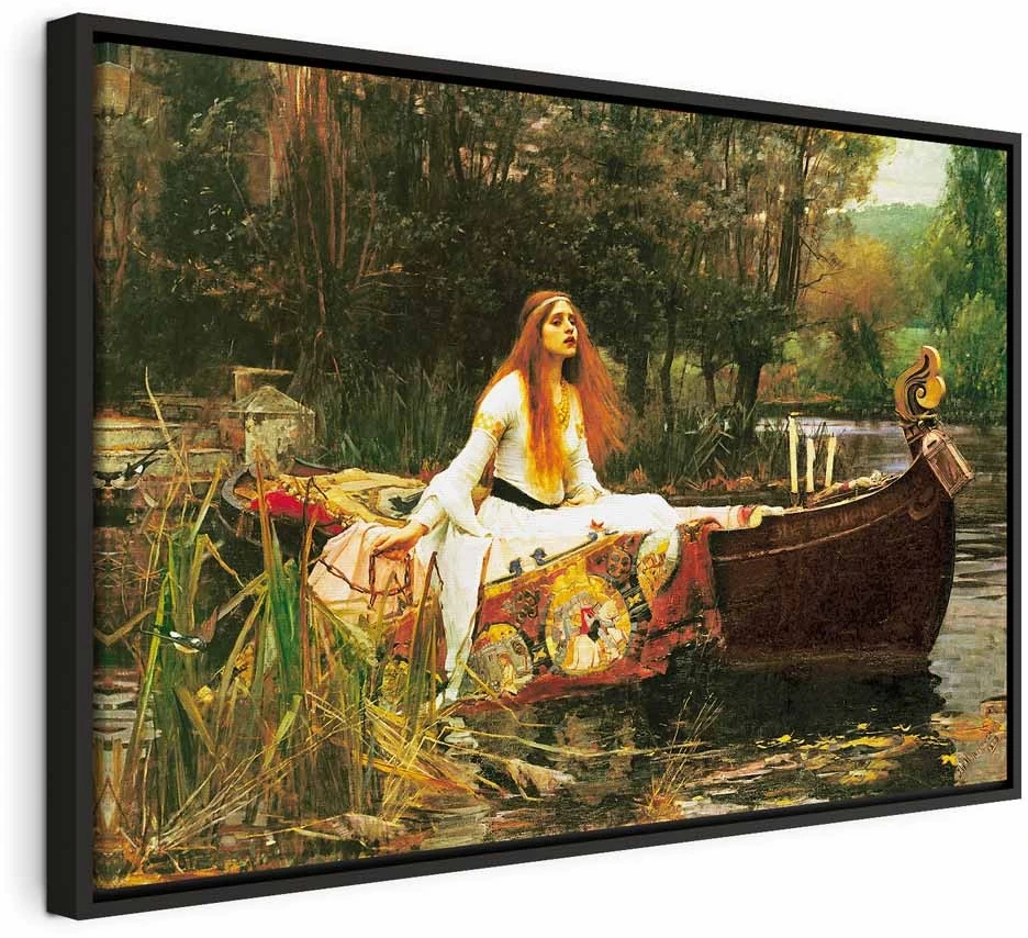 Paveikslas John William Waterhouse - Šaloto dama