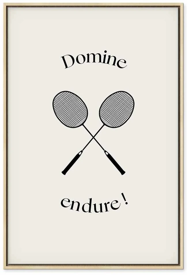 Paveikslas Juodos badmintono raketės