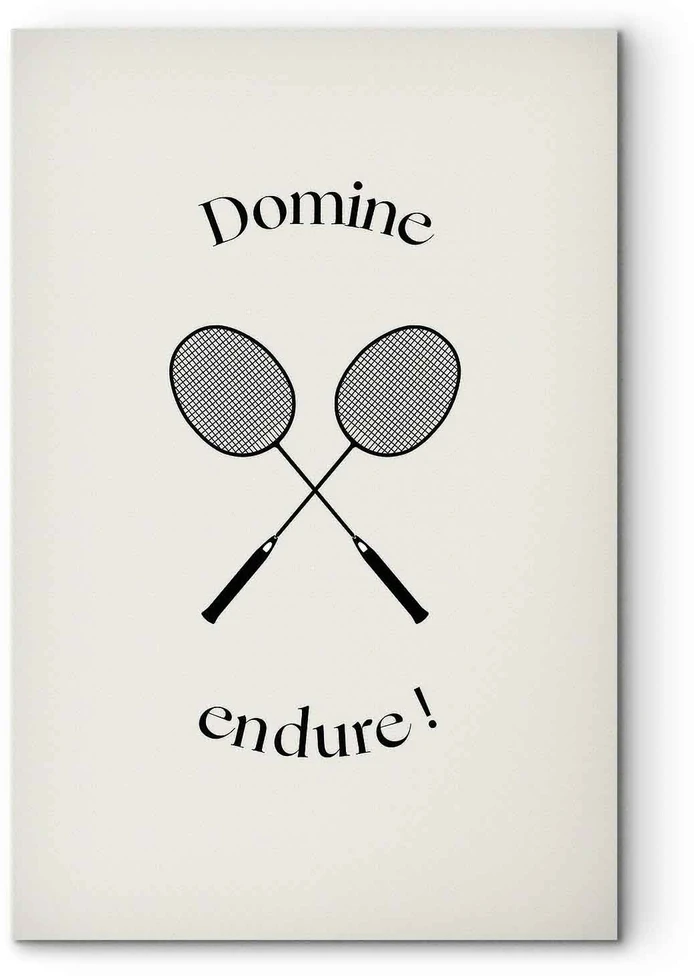 Paveikslas Juodos badmintono raketės