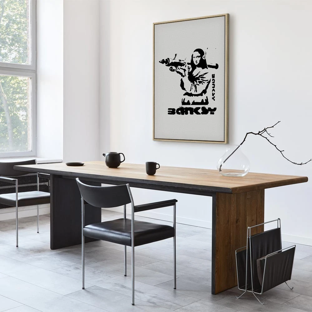 Paveikslas Kontrasto dvikova: Banksy ir Mona Liza