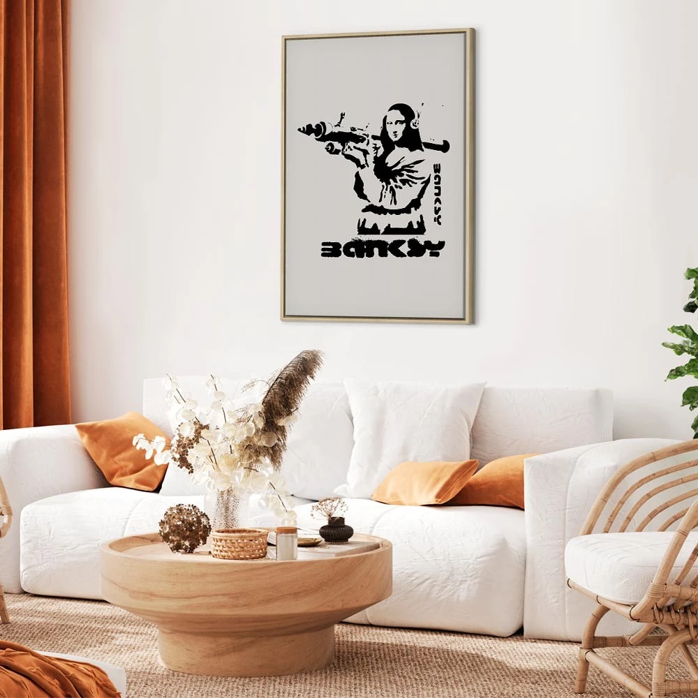 Paveikslas Kontrasto dvikova: Banksy ir Mona Liza