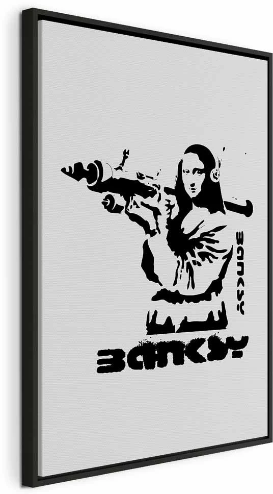 Paveikslas Kontrasto dvikova: Banksy ir Mona Liza