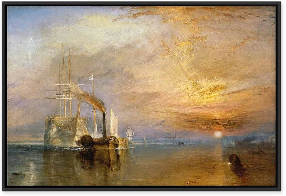 Paveikslas Kovojantis Temeraire (William Turner)