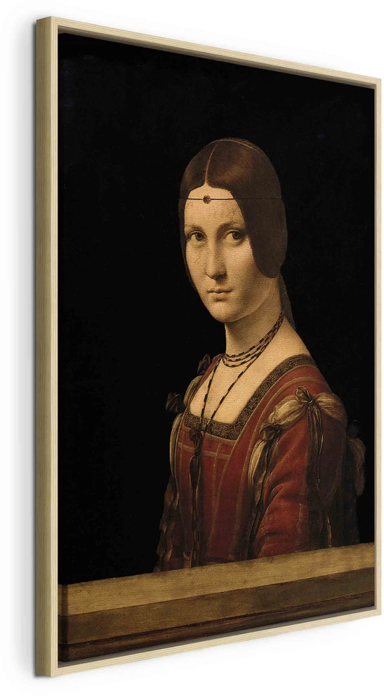 Paveikslas Leonardo da Vinci - Gražioji Feronjerė