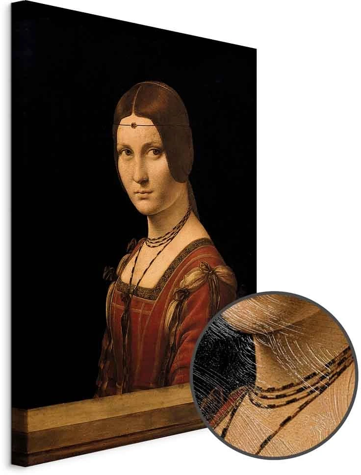 Paveikslas Leonardo da Vinci - Gražioji Feronjerė