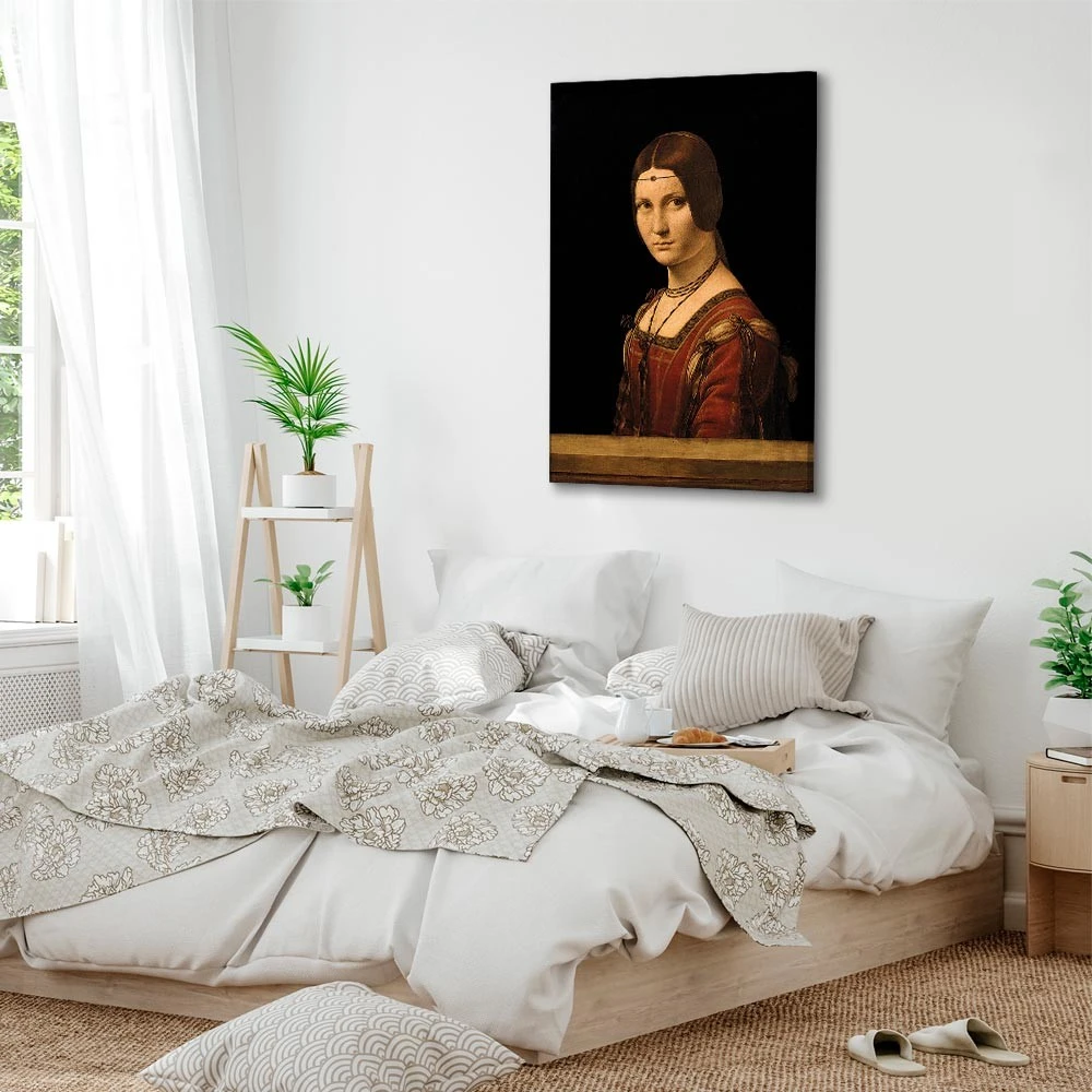 Paveikslas Leonardo da Vinci - Gražioji Feronjerė