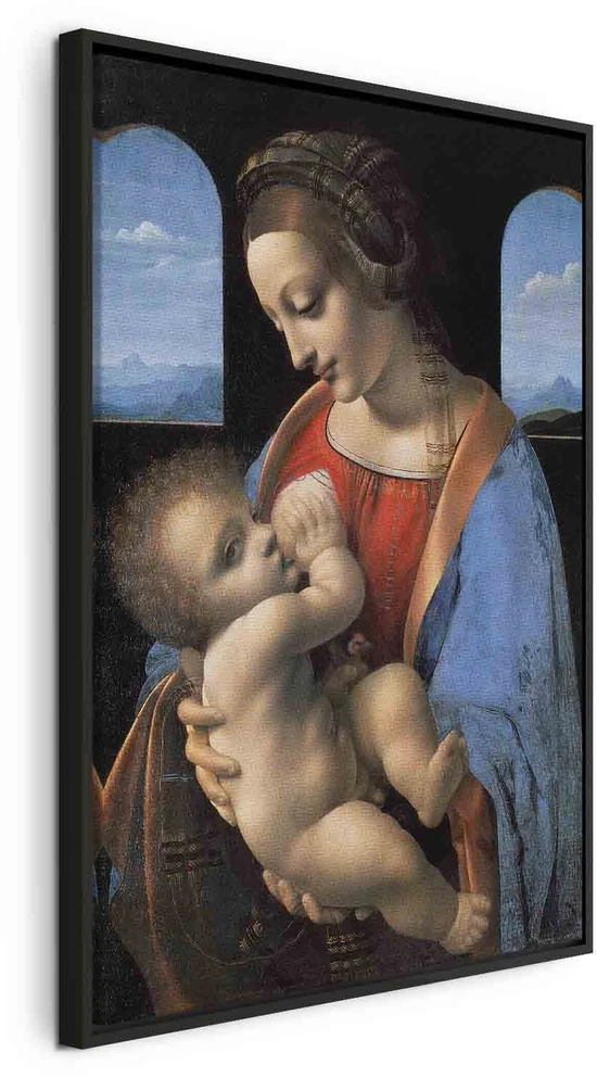 Paveikslas Leonardo da Vinci - Madona Lita