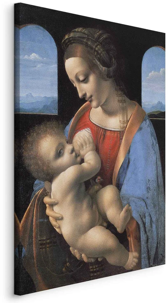 Paveikslas Leonardo da Vinci - Madona Lita
