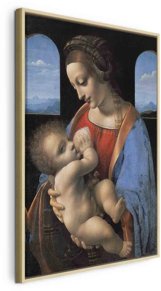 Paveikslas Leonardo da Vinci - Madona Lita
