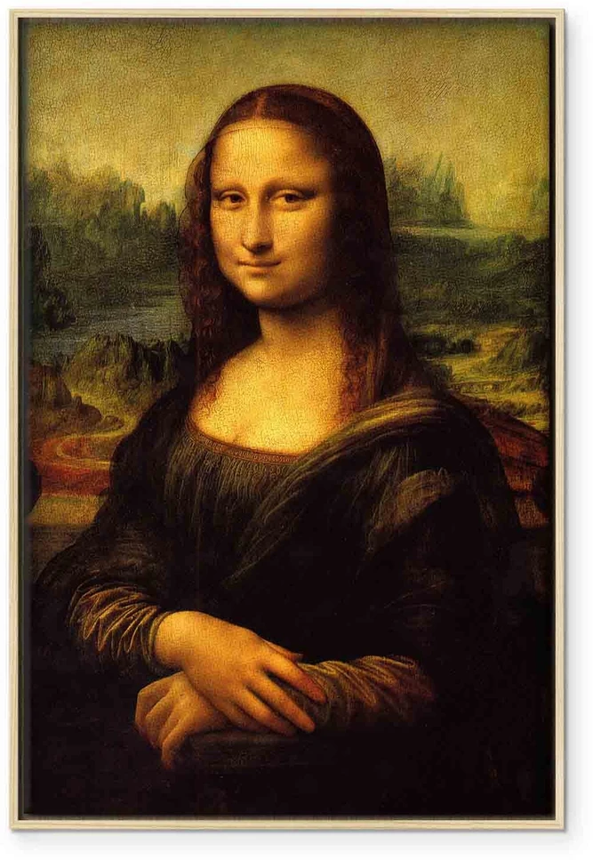 Paveikslas Leonardo da Vinci - Mona Liza