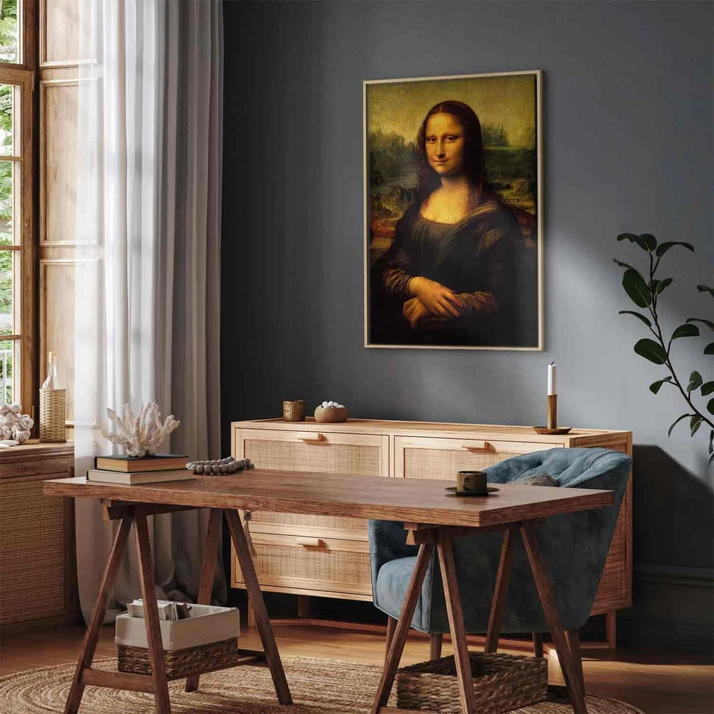 Paveikslas Leonardo da Vinci - Mona Liza