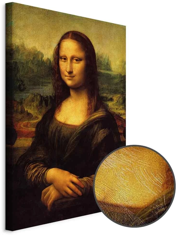 Paveikslas Leonardo da Vinci - Mona Liza