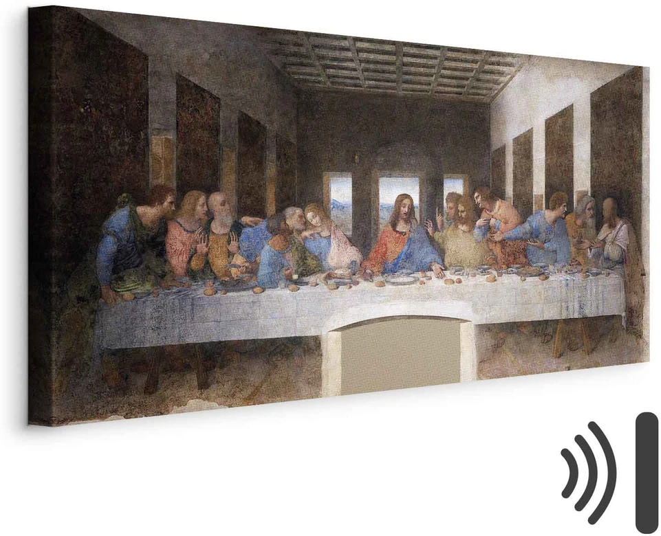 Paveikslas Leonardo da Vinci - Paskutinė vakarienė