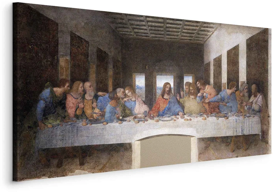 Paveikslas Leonardo da Vinci - Paskutinė vakarienė
