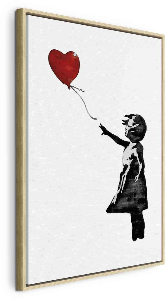 Paveikslas Mergaitė su balionu (Banksy)