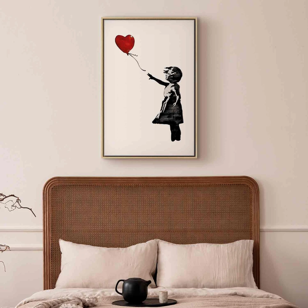 Paveikslas Mergaitė su balionu (Banksy)
