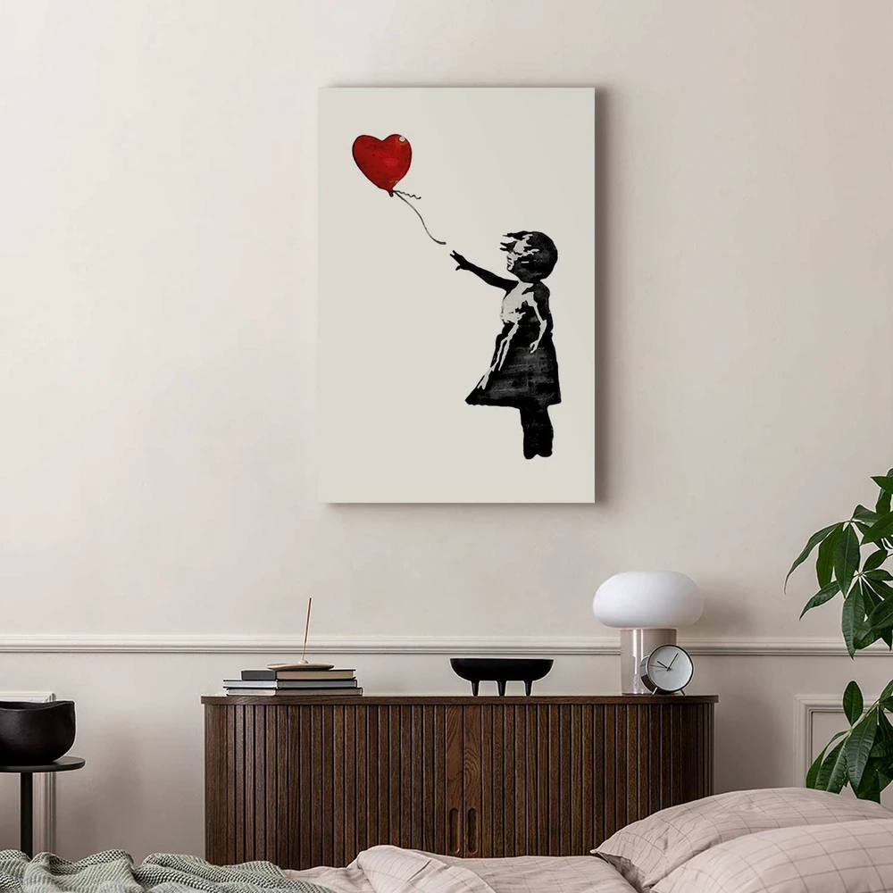 Paveikslas Mergaitė su balionu (Banksy)