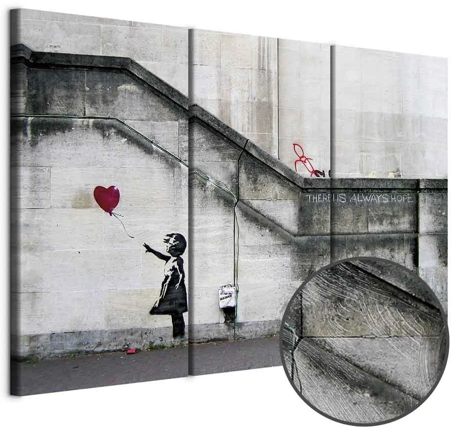 Paveikslas Mergaitė su balionu (Banksy)