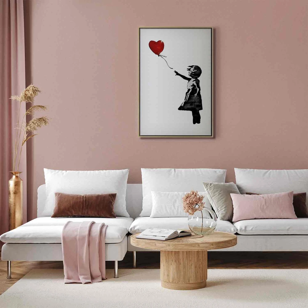 Paveikslas Mergaitė su balionu (Banksy)