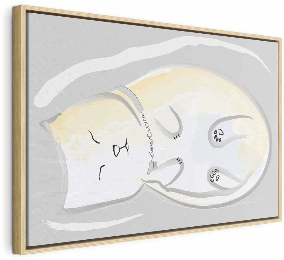 Paveikslas Mieganti katytė