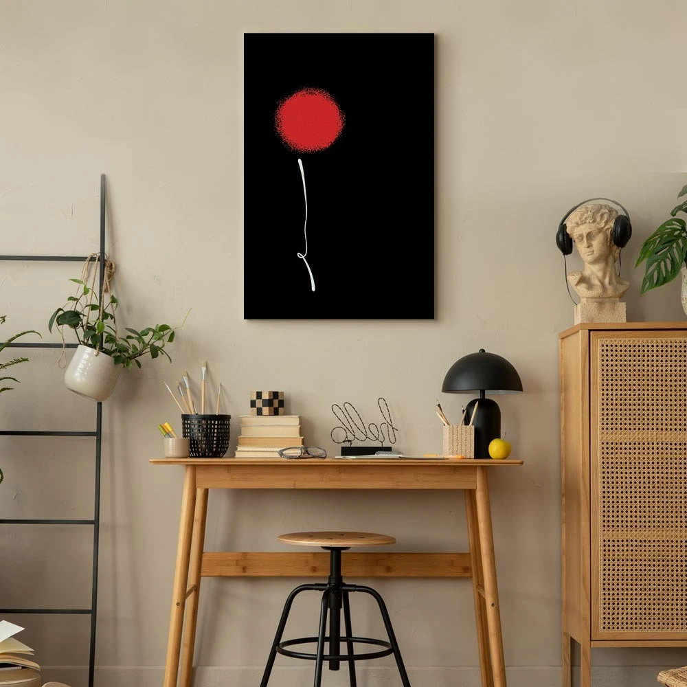Paveikslas Minimalistinė gėlė