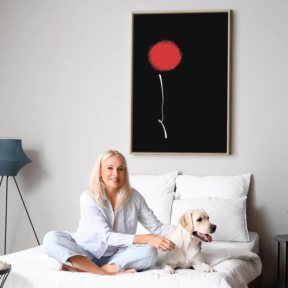 Paveikslas Minimalistinė gėlė