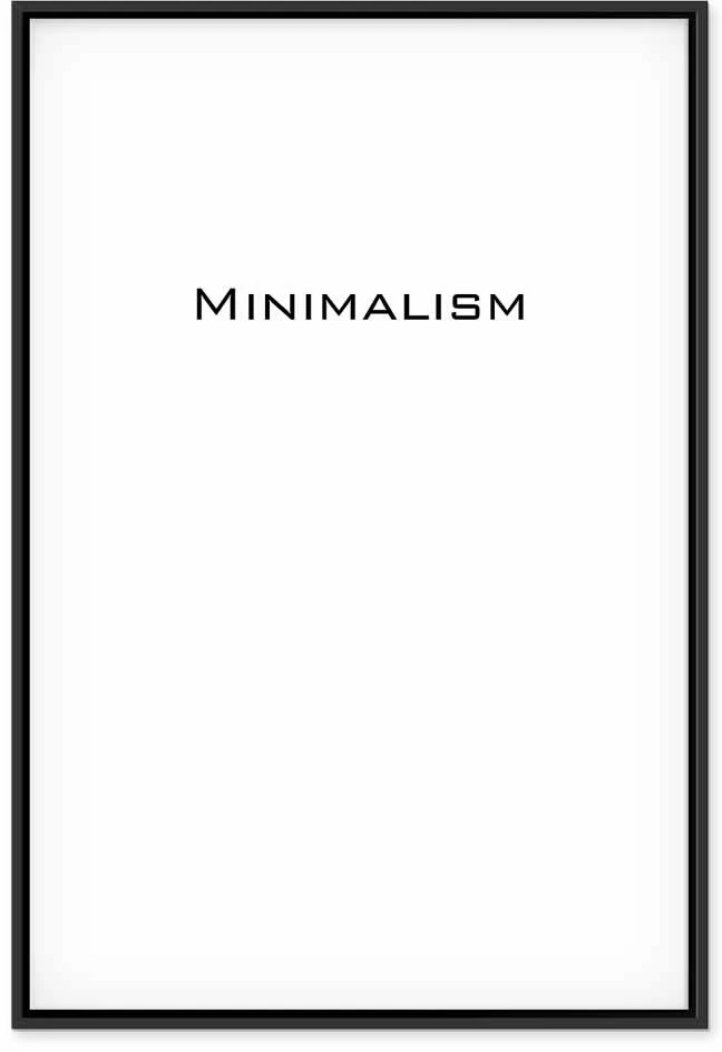 Paveikslas Minimalizmas