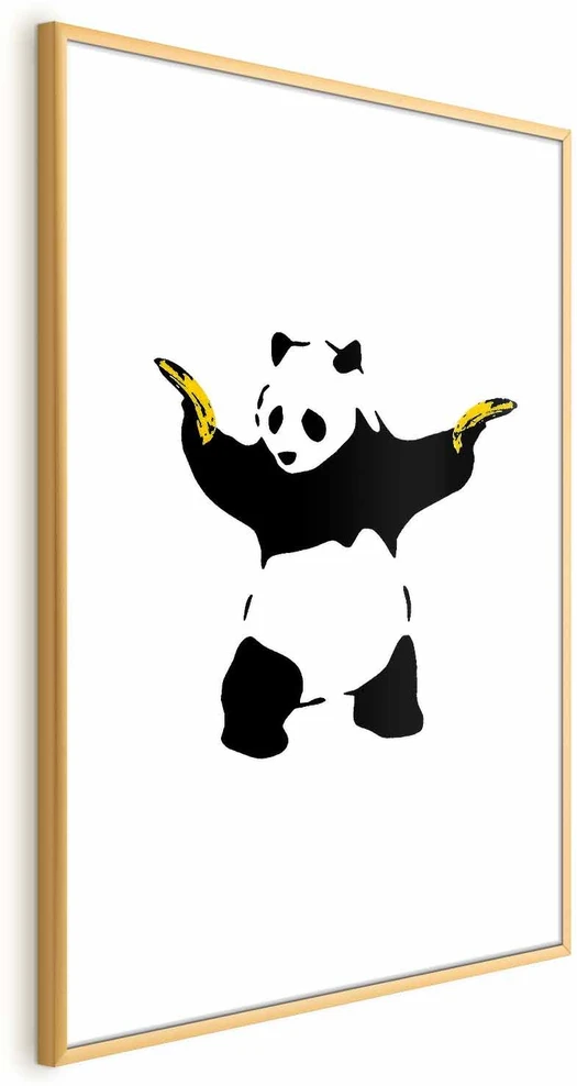 Paveikslas - Panda su ginklais