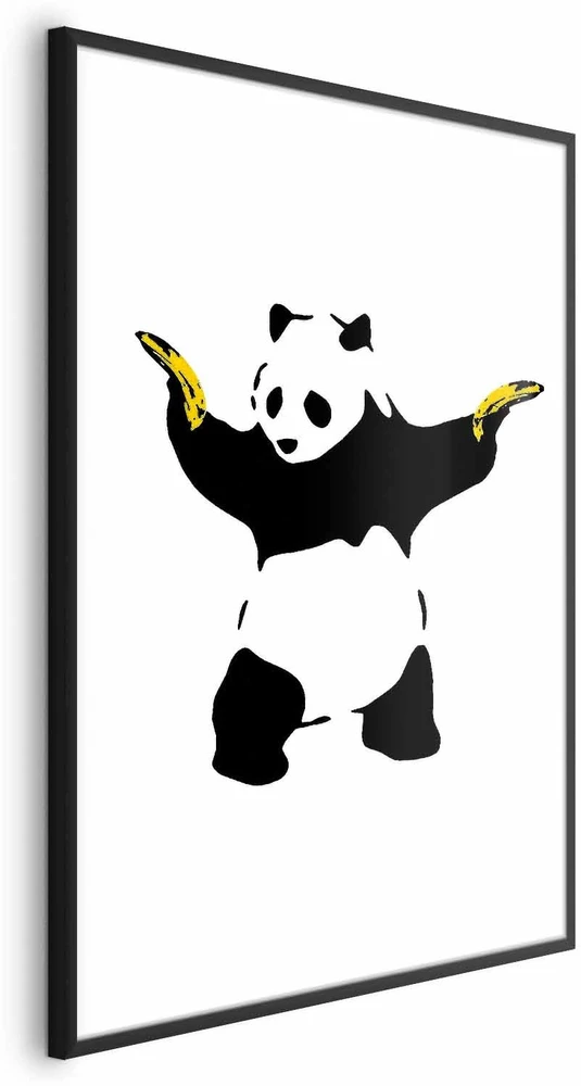 Paveikslas - Panda su ginklais