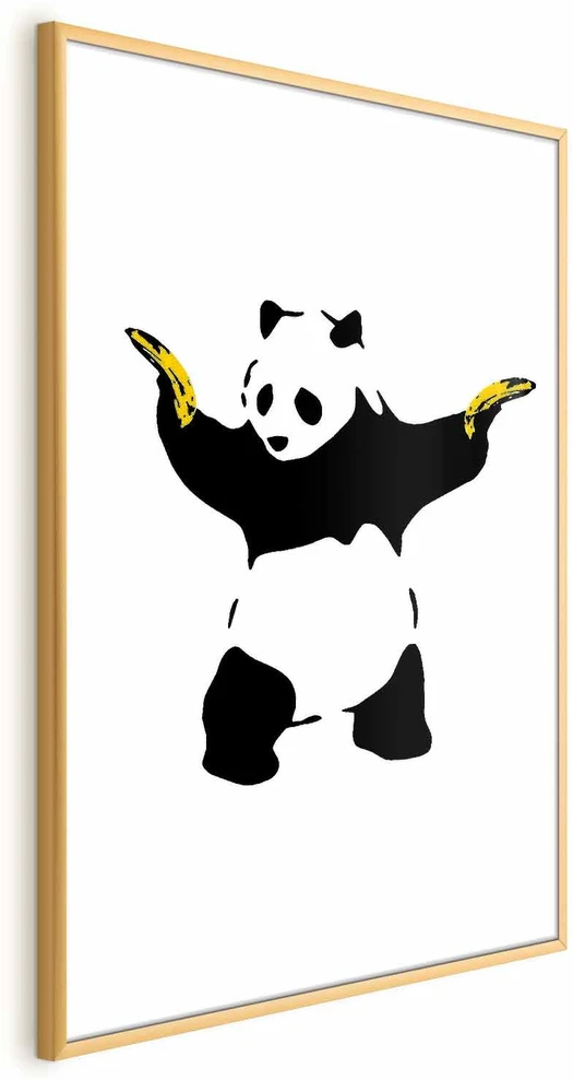 Paveikslas - Panda su ginklais