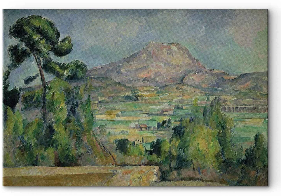Paveikslas Paul Cézanne - Sen Viktorijos kalnas