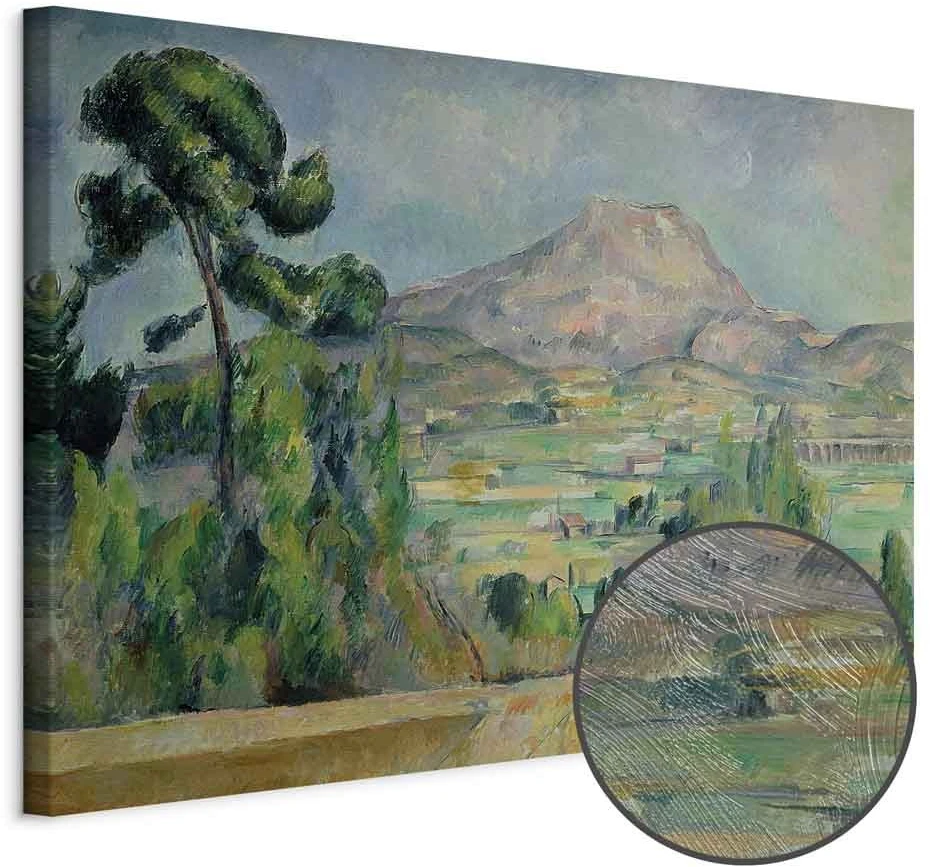 Paveikslas Paul Cézanne - Sen Viktorijos kalnas