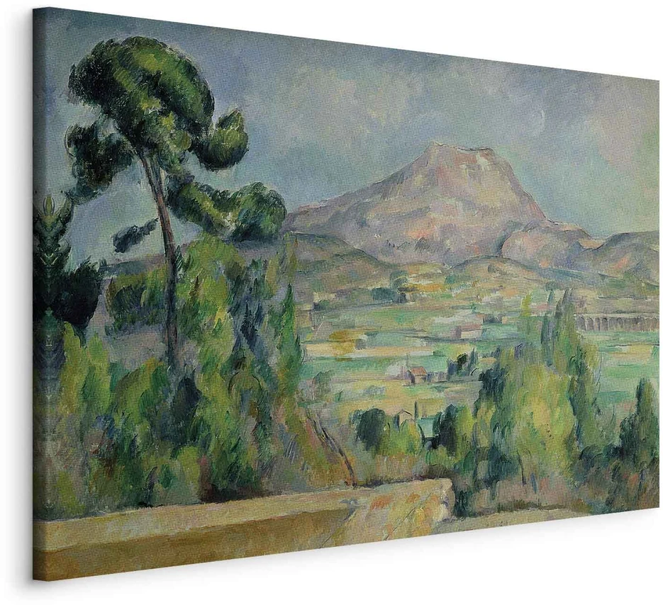 Paveikslas Paul Cézanne - Sen Viktorijos kalnas