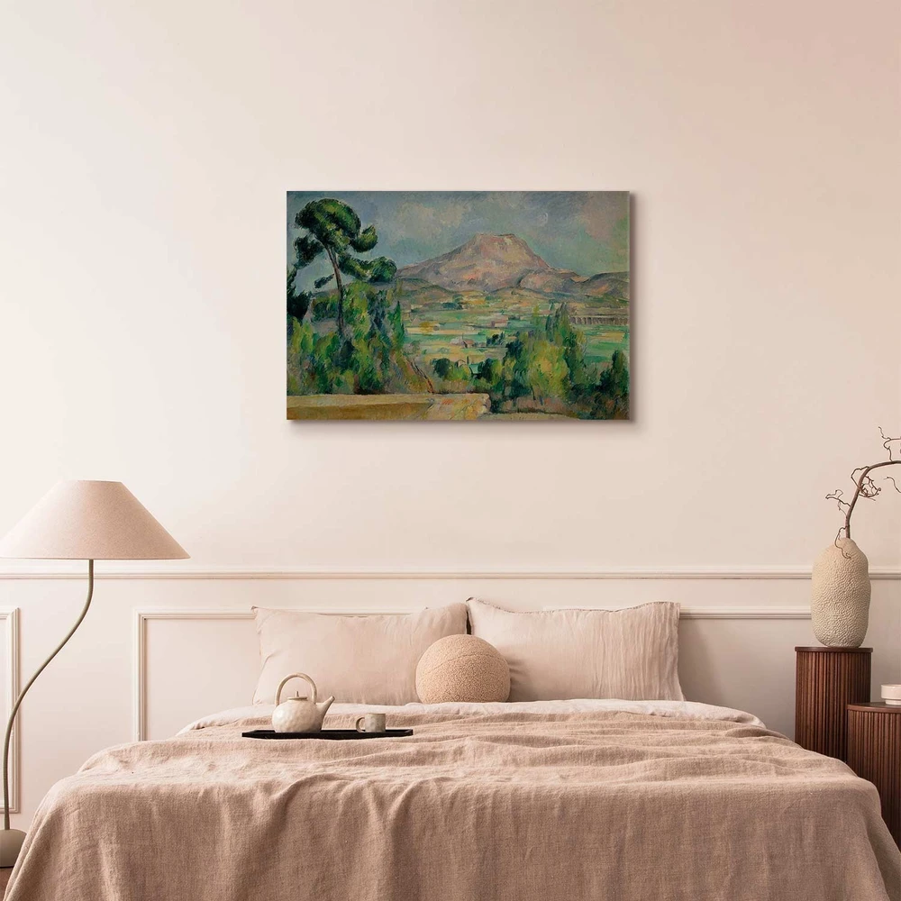 Paveikslas Paul Cézanne - Sen Viktorijos kalnas