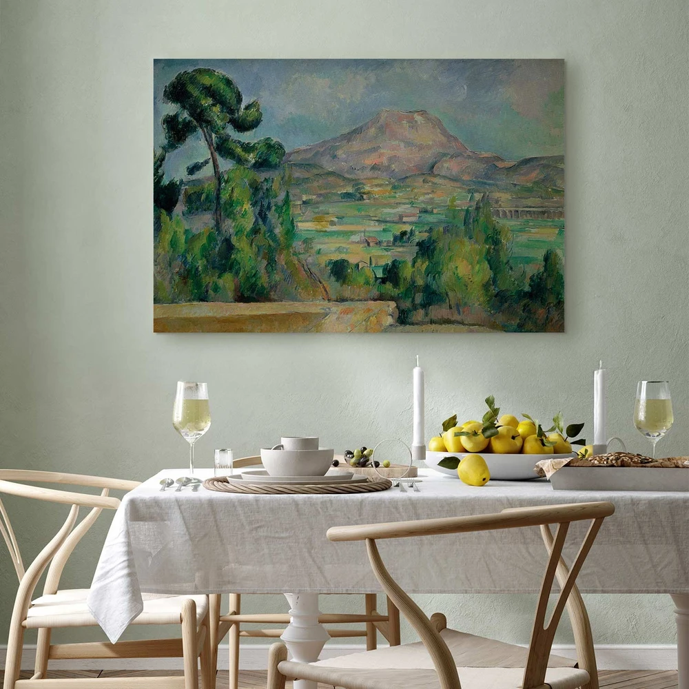 Paveikslas Paul Cézanne - Sen Viktorijos kalnas