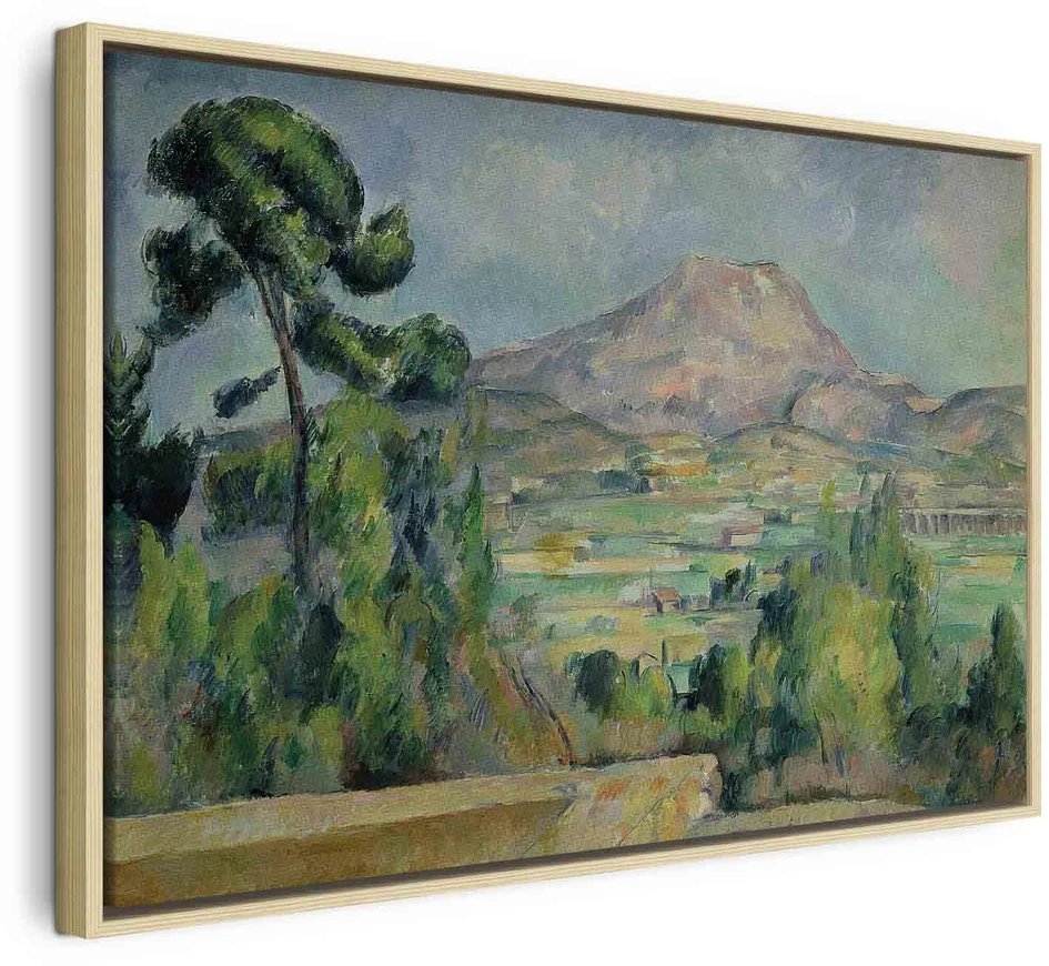 Paveikslas Paul Cézanne - Sen Viktorijos kalnas