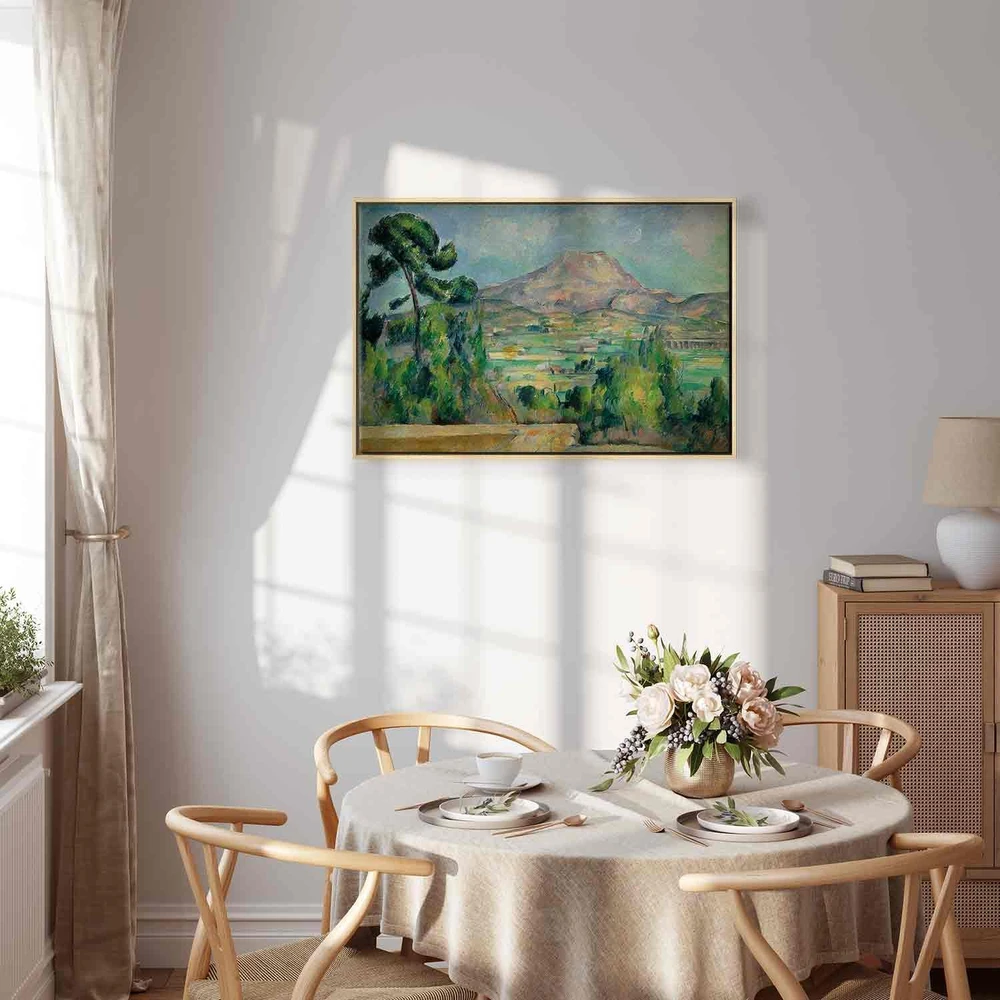 Paveikslas Paul Cézanne - Sen Viktorijos kalnas