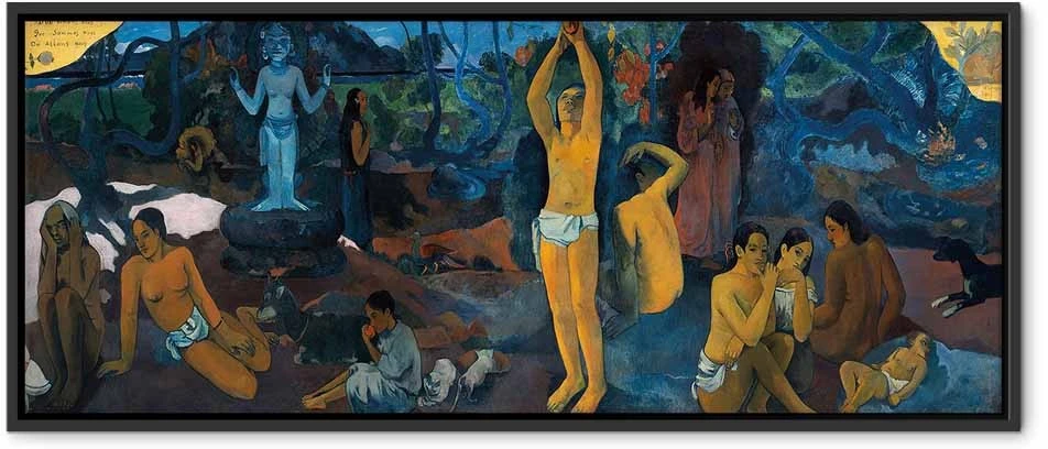Paveikslas Paul Gauguin - Iš kur mes atėjome, kas mes esame, kur einame