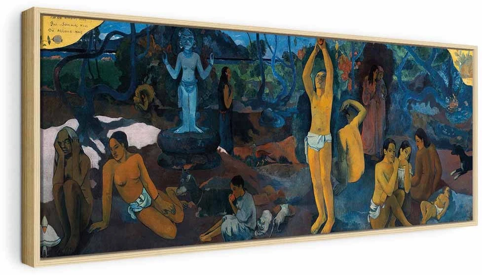 Paveikslas Paul Gauguin - Iš kur mes atėjome, kas mes esame, kur einame