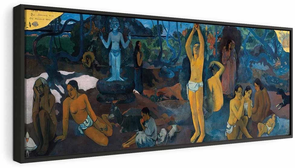 Paveikslas Paul Gauguin - Iš kur mes atėjome, kas mes esame, kur einame