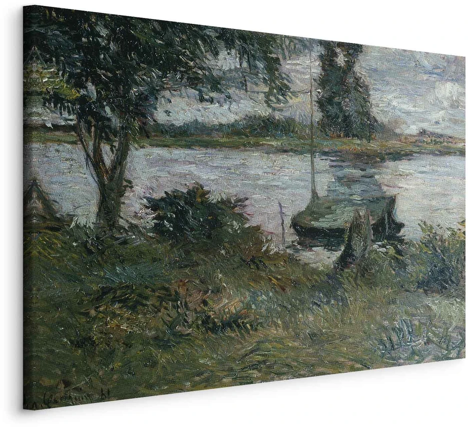 Paveikslas Paul Gauguin - Upės krantas