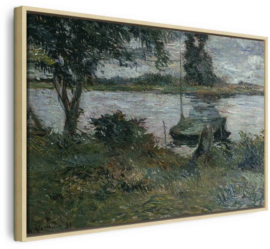 Paveikslas Paul Gauguin - Upės krantas