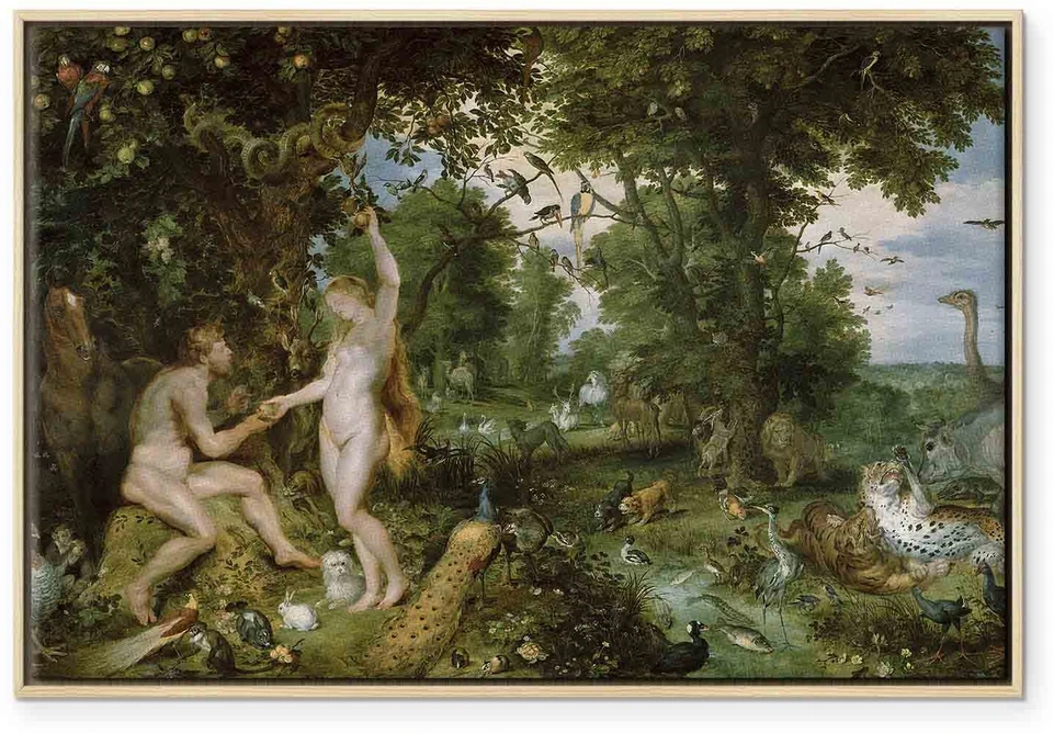 Paveikslas Peter Paul Rubens - Edeno sodas su žmogaus nuopuoliu