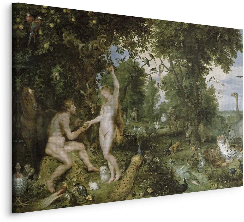 Paveikslas Peter Paul Rubens - Edeno sodas su žmogaus nuopuoliu