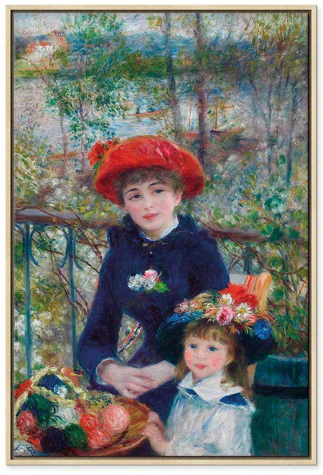Paveikslas Pierre Auguste Renoir - Dvi seserys terasoje