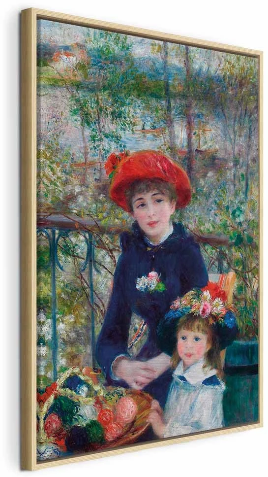 Paveikslas Pierre Auguste Renoir - Dvi seserys terasoje