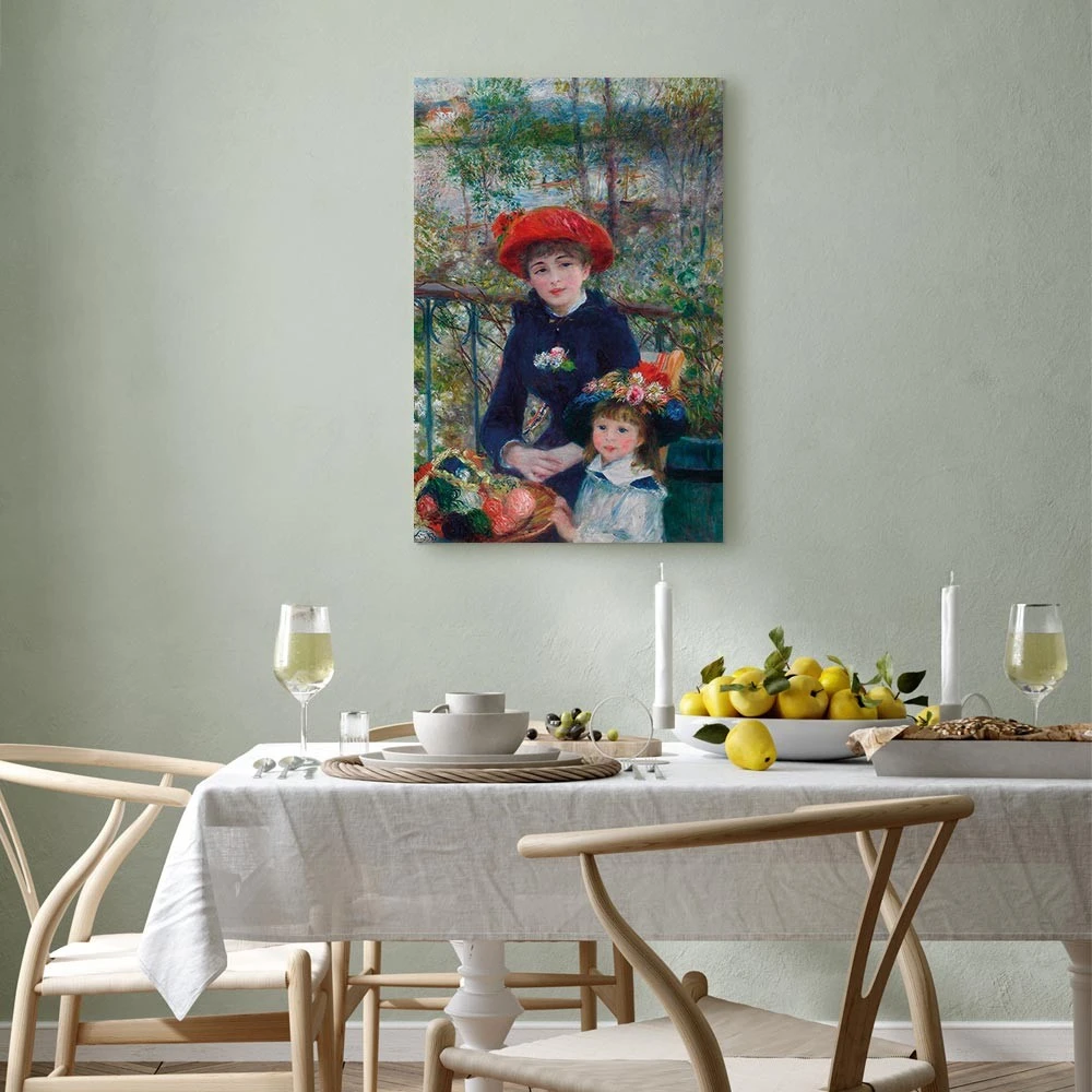 Paveikslas Pierre Auguste Renoir - Dvi seserys terasoje