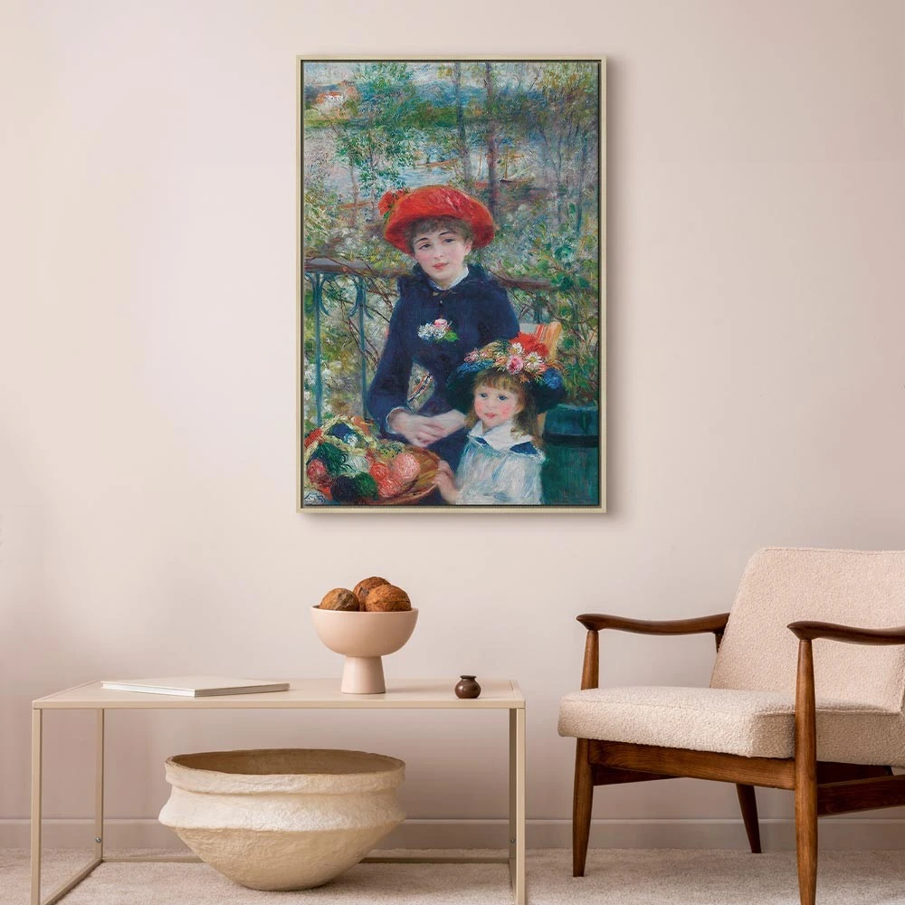 Paveikslas Pierre Auguste Renoir - Dvi seserys terasoje