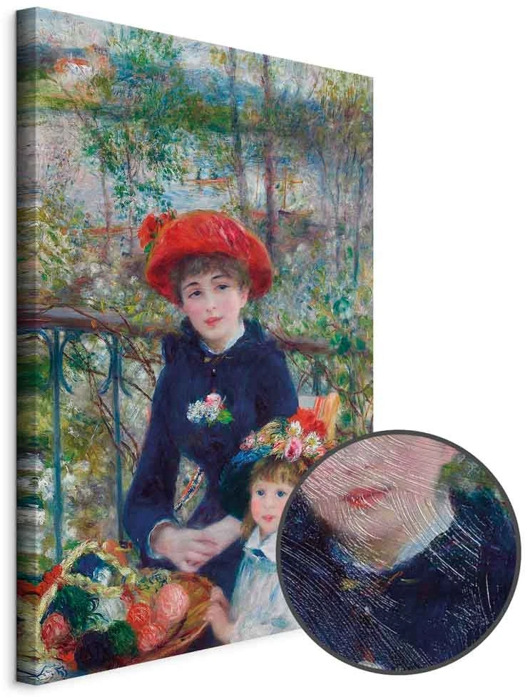 Paveikslas Pierre Auguste Renoir - Dvi seserys terasoje